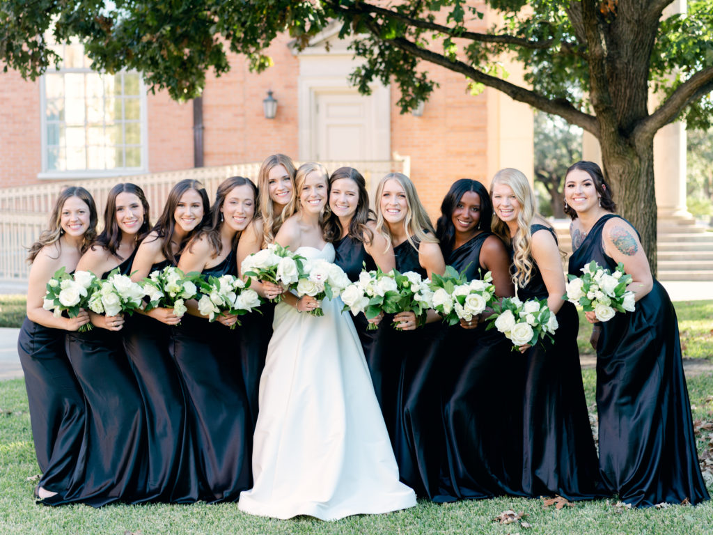 bridesmaids photo at Robert Carr chapel